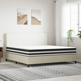 vidaXL Matratze Taschenfederkern Mittel 200x200 cm
