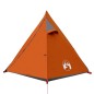 vidaXL Campingzelt 2 Personen Grau & Orange 267x154x117 cm 185T Taft vidaXL Campingzelt 2 Personen Grau & Orange 267x154x117 cm 185T Taft
