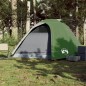 vidaXL Campingzelt 4 Personen Grün 267x272x145 cm 185T Taft vidaXL Campingzelt 4 Personen Grün 267x272x145 cm 185T Taft