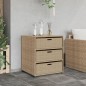 vidaXL Gartenschrank Beige 55x59x69 cm Poly Rattan vidaXL Gartenschrank Beige 55x59x69 cm Poly Rattan