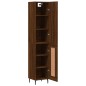 vidaXL Highboard Braun Eichen-Optik 34,5x34x180 cm Holzwerkstoff vidaXL Highboard Braun Eichen-Optik 34,5x34x180 cm Holzwerkstoff