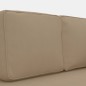 vidaXL Chaiselongue mit Kissen und Nackenrolle Cappuccino Kunstleder vidaXL Chaiselongue mit Kissen und Nackenrolle Cappuccino Kunstleder