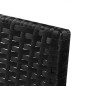 vidaXL 3-tlg. Garten-Lounge-Set mit Auflagen Poly Rattan Schwarz vidaXL 3-tlg. Garten-Lounge-Set mit Auflagen Poly Rattan Schwarz