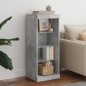 vidaXL Sideboard mit LED-Leuchten Betongrau 41x37x100 cm vidaXL Sideboard mit LED-Leuchten Betongrau 41x37x100 cm
