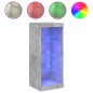 vidaXL Sideboard mit LED-Leuchten Betongrau 41x37x100 cm vidaXL Sideboard mit LED-Leuchten Betongrau 41x37x100 cm