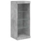 vidaXL Sideboard mit LED-Leuchten Betongrau 41x37x100 cm vidaXL Sideboard mit LED-Leuchten Betongrau 41x37x100 cm