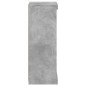 vidaXL Sideboard mit LED-Leuchten Betongrau 41x37x100 cm vidaXL Sideboard mit LED-Leuchten Betongrau 41x37x100 cm
