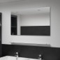 vidaXL Wandspiegel mit Ablage 100x60 cm Hartglas vidaXL Wandspiegel mit Ablage 100x60 cm Hartglas