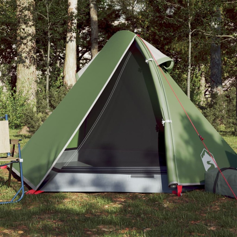 vidaXL Kuppel-Campingzelt 2 Personen Grün Wasserdicht vidaXL Kuppel-Campingzelt 2 Personen Grün Wasserdicht