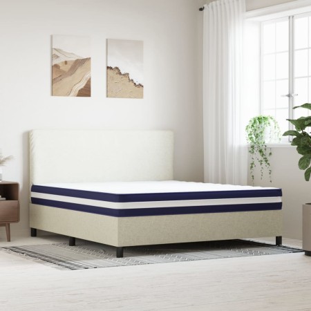 vidaXL Matratze Taschenfederkern Mittelfest 180x200 cm