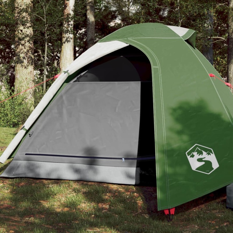 vidaXL Kuppel-Campingzelt 3 Personen Grün Wasserdicht vidaXL Kuppel-Campingzelt 3 Personen Grün Wasserdicht