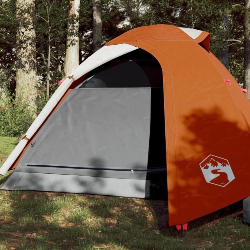 vidaXL Kuppel-Campingzelt 3 Personen Orange Wasserdicht vidaXL Kuppel-Campingzelt 3 Personen Orange Wasserdicht