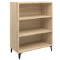 vidaXL Sideboard Sonoma-Eiche 69,5x32,5x90 cm Holzwerkstoff vidaXL Sideboard Sonoma-Eiche 69,5x32,5x90 cm Holzwerkstoff