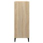 vidaXL Sideboard Sonoma-Eiche 69,5x32,5x90 cm Holzwerkstoff vidaXL Sideboard Sonoma-Eiche 69,5x32,5x90 cm Holzwerkstoff