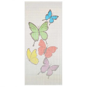 vidaXL Insektenschutz Türvorhang Bambus 90 x 200 cm