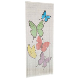 vidaXL Insektenschutz Türvorhang Bambus 90 x 200 cm
