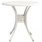 vidaXL 3-tlg. Bistro-Set Aluminiumguss Weiß vidaXL 3-tlg. Bistro-Set Aluminiumguss Weiß