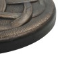 vidaXL Sonnenschirmfuß Rund 19 kg Bronze Polyharz vidaXL Sonnenschirmfuß Rund 19 kg Bronze Polyharz