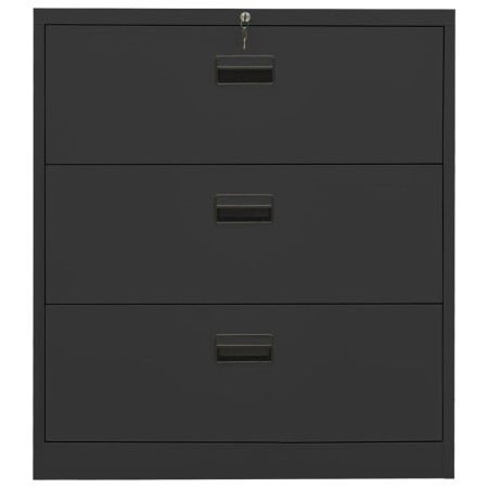 vidaXL Aktenschrank Anthrazit 90x46x103 cm Stahl