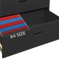 vidaXL Aktenschrank Anthrazit 90x46x103 cm Stahl vidaXL Aktenschrank Anthrazit 90x46x103 cm Stahl