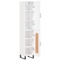 Highboard Weiß 34,5x34x180 cm Holzwerkstoff Highboard Weiß 34,5x34x180 cm Holzwerkstoff
