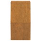 vidaXL Wand-Pflanzkübel 2 Stk. Rostig Cortenstahl 30x10x25 cm vidaXL Wand-Pflanzkübel 2 Stk. Rostig Cortenstahl 30x10x25 cm