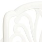 vidaXL 3-tlg. Bistro-Set Aluminiumguss Weiß vidaXL 3-tlg. Bistro-Set Aluminiumguss Weiß