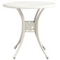 vidaXL 3-tlg. Bistro-Set Aluminiumguss Weiß vidaXL 3-tlg. Bistro-Set Aluminiumguss Weiß