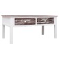vidaXL Couchtisch Braun 100 x 50 x 45 cm Holz vidaXL Couchtisch Braun 100 x 50 x 45 cm Holz