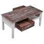 vidaXL Couchtisch Braun 100 x 50 x 45 cm Holz vidaXL Couchtisch Braun 100 x 50 x 45 cm Holz