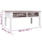 vidaXL Couchtisch Braun 100 x 50 x 45 cm Holz vidaXL Couchtisch Braun 100 x 50 x 45 cm Holz