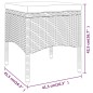vidaXL 5-tlg. Garten-Lounge-Set Poly Rattan Grau vidaXL 5-tlg. Garten-Lounge-Set Poly Rattan Grau