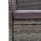 vidaXL 5-tlg. Garten-Essgruppe Grau vidaXL 5-tlg. Garten-Essgruppe Grau