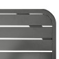 vidaXL Gartentisch Dunkelgrau 180x83x72 cm Stahl vidaXL Gartentisch Dunkelgrau 180x83x72 cm Stahl