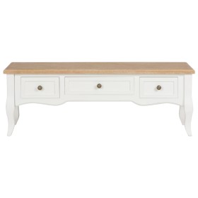vidaXL TV-Schrank Weiß 100 x 35 x 35 cm Holz