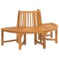 vidaXL Baumbank Halbrund Ø160 cm Massivholz Eukalyptus vidaXL Baumbank Halbrund Ø160 cm Massivholz Eukalyptus