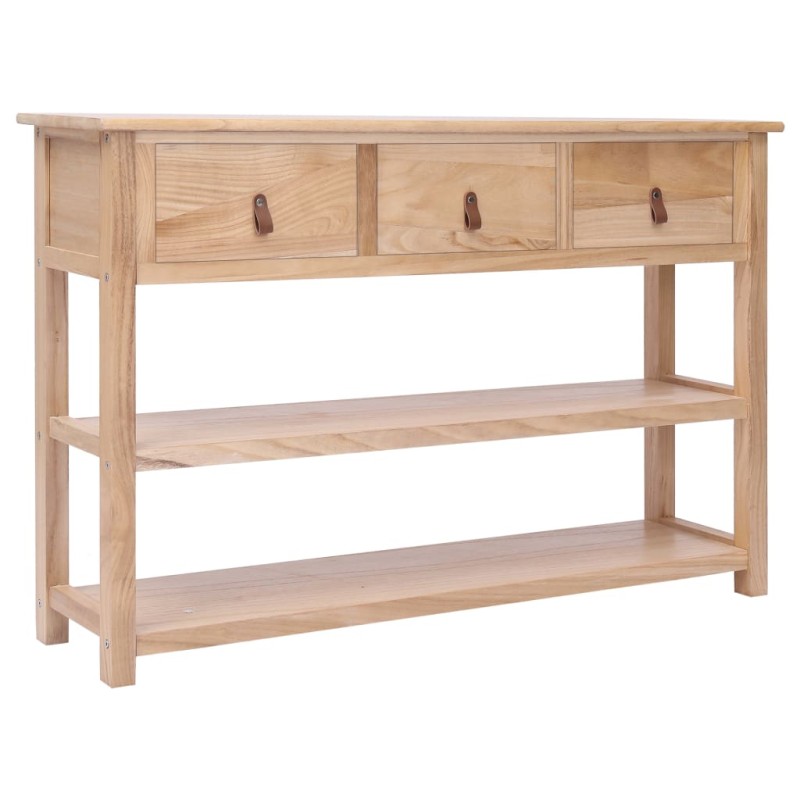 vidaXL Sideboard Natur 115x30x76 cm Holz vidaXL Sideboard Natur 115x30x76 cm Holz