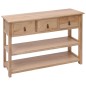 vidaXL Sideboard Natur 115x30x76 cm Holz vidaXL Sideboard Natur 115x30x76 cm Holz