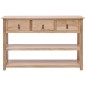 vidaXL Sideboard Natur 115x30x76 cm Holz vidaXL Sideboard Natur 115x30x76 cm Holz