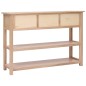 vidaXL Sideboard Natur 115x30x76 cm Holz vidaXL Sideboard Natur 115x30x76 cm Holz