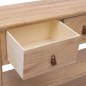 vidaXL Sideboard Natur 115x30x76 cm Holz vidaXL Sideboard Natur 115x30x76 cm Holz