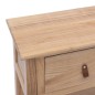 vidaXL Sideboard Natur 115x30x76 cm Holz vidaXL Sideboard Natur 115x30x76 cm Holz