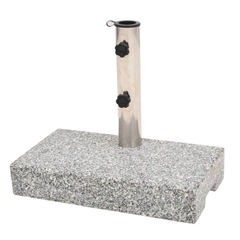 vidaXL Sonnenschirmständer Granit Rechteckig 25 kg vidaXL Sonnenschirmständer Granit Rechteckig 25 kg