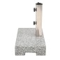 vidaXL Sonnenschirmständer Granit Rechteckig 25 kg vidaXL Sonnenschirmständer Granit Rechteckig 25 kg