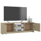 vidaXL TV-Schrank Sonoma-Eiche 120x30x37,5 cm Holzwerkstoff vidaXL TV-Schrank Sonoma-Eiche 120x30x37,5 cm Holzwerkstoff
