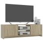 vidaXL TV-Schrank Sonoma-Eiche 120x30x37,5 cm Holzwerkstoff vidaXL TV-Schrank Sonoma-Eiche 120x30x37,5 cm Holzwerkstoff