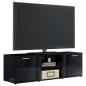 vidaXL TV-Schrank Hochglanz-Schwarz 120x34x37 cm Holzwerkstoff vidaXL TV-Schrank Hochglanz-Schwarz 120x34x37 cm Holzwerkstoff