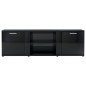vidaXL TV-Schrank Hochglanz-Schwarz 120x34x37 cm Holzwerkstoff vidaXL TV-Schrank Hochglanz-Schwarz 120x34x37 cm Holzwerkstoff
