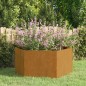 vidaXL Pflanzkübel Rostig 90x90x45 cm Cortenstahl vidaXL Pflanzkübel Rostig 90x90x45 cm Cortenstahl