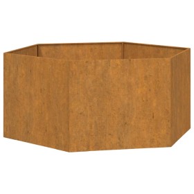 vidaXL Pflanzkübel Rostig 90x90x45 cm Cortenstahl